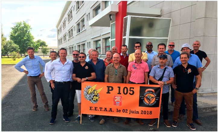 2ème Rassemblement de la Promotion P105 à Saintes le Samedi 02 Juin  2018