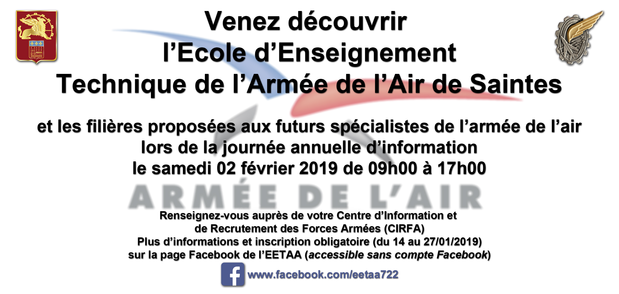 Découvrez l’EETAA 722 le 02 février 2019