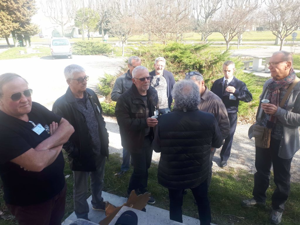 Première assemblée sur la BA 115 Orange Caritat. 2