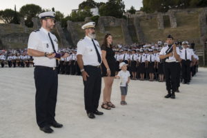 REMISE DU FANION DE LA P150 À LA GARDE DE L’AETA 6