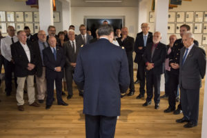 Inauguration de la nouvelle salle tradition de l'école baptisée « Les Écuyers du Ciel », Colonel Michel Ribot 2