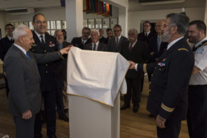 Inauguration de la nouvelle salle tradition de l'école baptisée « Les Écuyers du Ciel », Colonel Michel Ribot 6