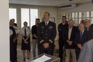 Inauguration de la nouvelle salle tradition de l'école baptisée « Les Écuyers du Ciel », Colonel Michel Ribot 23