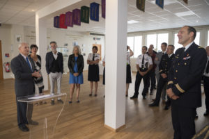 Inauguration de la nouvelle salle tradition de l'école baptisée « Les Écuyers du Ciel », Colonel Michel Ribot 24