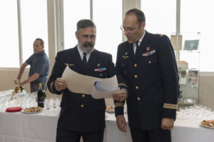 Inauguration de la nouvelle salle tradition de l'école baptisée « Les Écuyers du Ciel », Colonel Michel Ribot 32