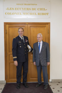 Inauguration de la nouvelle salle tradition de l'école baptisée « Les Écuyers du Ciel », Colonel Michel Ribot 40