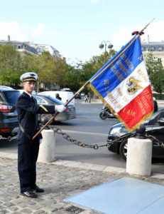 PRISE DE LA FLAMME SACRÉE SOUS L’ARC DE TRIOMPHE 3