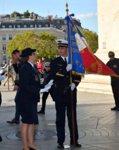 PRISE DE LA FLAMME SACRÉE SOUS L’ARC DE TRIOMPHE 6