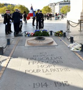 PRISE DE LA FLAMME SACRÉE SOUS L’ARC DE TRIOMPHE 7