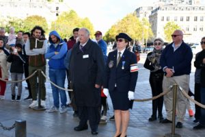 PRISE DE LA FLAMME SACRÉE SOUS L’ARC DE TRIOMPHE 12