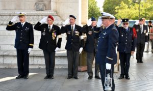 PRISE DE LA FLAMME SACRÉE SOUS L’ARC DE TRIOMPHE 21