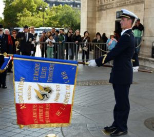 PRISE DE LA FLAMME SACRÉE SOUS L’ARC DE TRIOMPHE 22