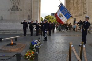 PRISE DE LA FLAMME SACRÉE SOUS L’ARC DE TRIOMPHE 24