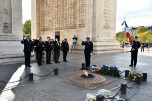 PRISE DE LA FLAMME SACRÉE SOUS L’ARC DE TRIOMPHE 25