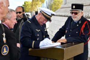 PRISE DE LA FLAMME SACRÉE SOUS L’ARC DE TRIOMPHE 29