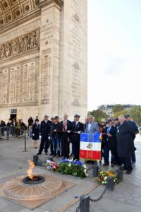 PRISE DE LA FLAMME SACRÉE SOUS L’ARC DE TRIOMPHE 31