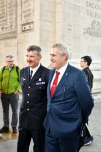 PRISE DE LA FLAMME SACRÉE SOUS L’ARC DE TRIOMPHE 32