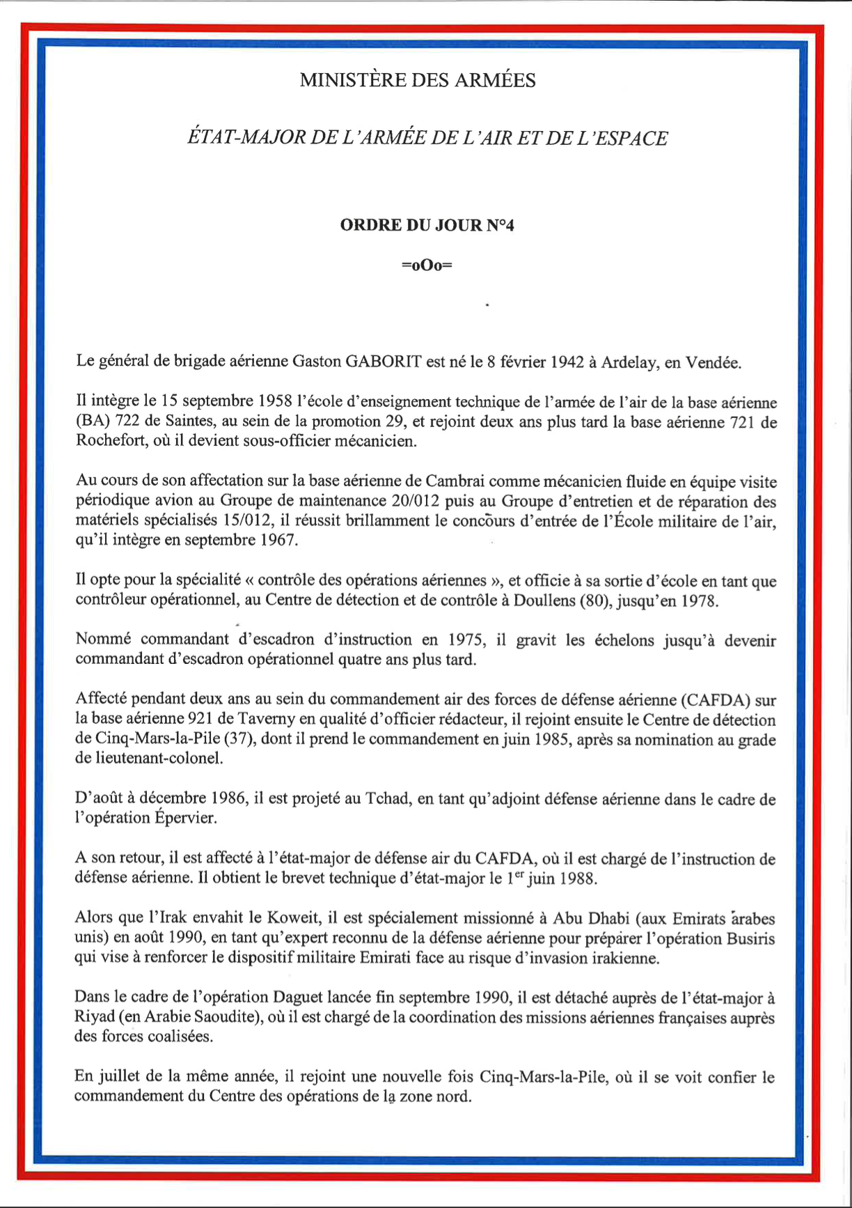 Baptême de la promotion 154 "Général Gaston GABORIT" 21