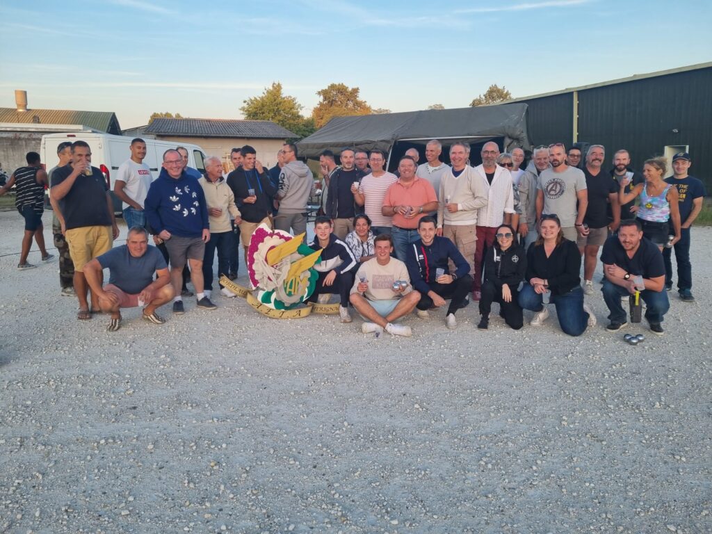 Soirée pétanque ARPETES à la BA 106 2