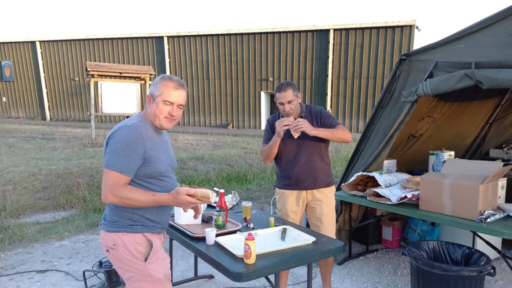 Soirée pétanque ARPETES à la BA 106 1