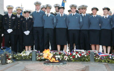 CEREMONIE DU RAVIVAGE DE LA FLAMME SACREE 2022 PAR l’AETA