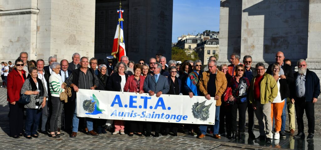 RAVIVAGE DE LA FLAMME DE LA NATION 2023 PAR l'AETA 1