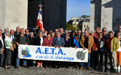 51 représentants d’Aunis-Saintonge  participent au ravivage du 06 octobre