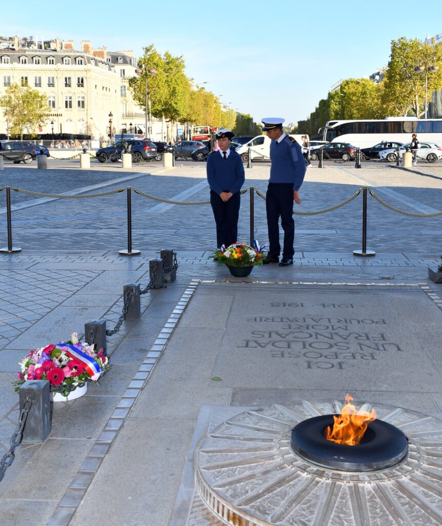 RAVIVAGE DE LA FLAMME DE LA NATION 2023 PAR l'AETA 25