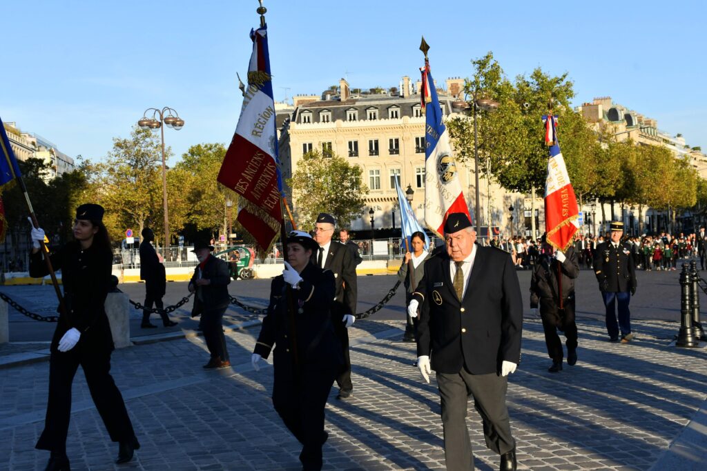 RAVIVAGE DE LA FLAMME DE LA NATION 2023 PAR l'AETA 57