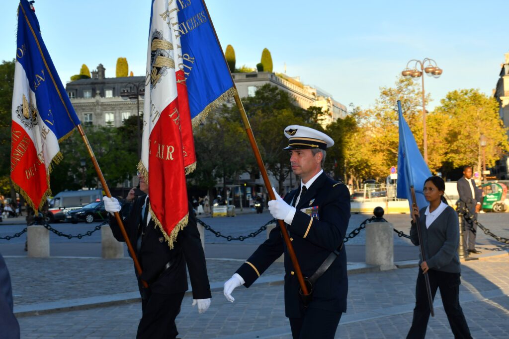 RAVIVAGE DE LA FLAMME DE LA NATION 2023 PAR l'AETA 56