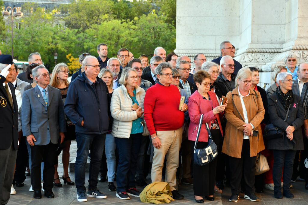 RAVIVAGE DE LA FLAMME DE LA NATION 2023 PAR l'AETA 84