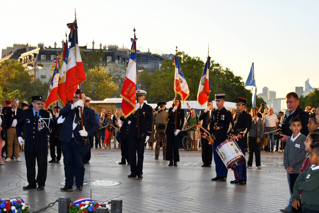 RAVIVAGE DE LA FLAMME DE LA NATION 2023 PAR l'AETA 80