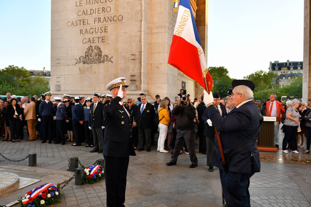 RAVIVAGE DE LA FLAMME DE LA NATION 2023 PAR l'AETA 131