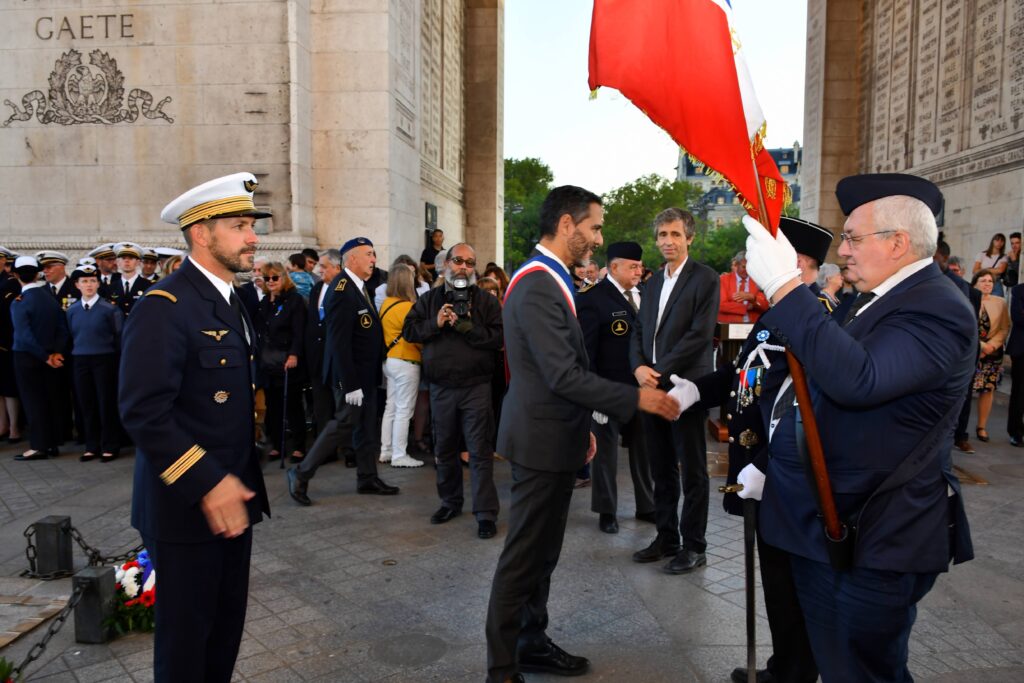 RAVIVAGE DE LA FLAMME DE LA NATION 2023 PAR l'AETA 130