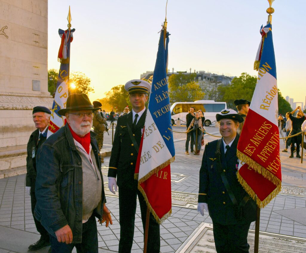 RAVIVAGE DE LA FLAMME DE LA NATION 2023 PAR l'AETA 129