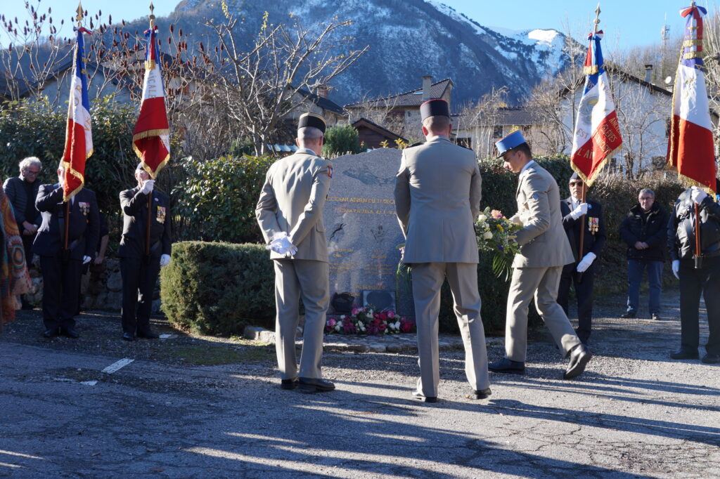 Anniversaire des 20 ans de l’accident aérien du CASA de l’escadron Vercors 4