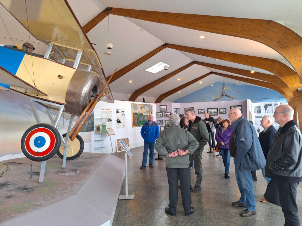 Section AETA Landes en visite à l'espace patrimonial Rozanoff 2