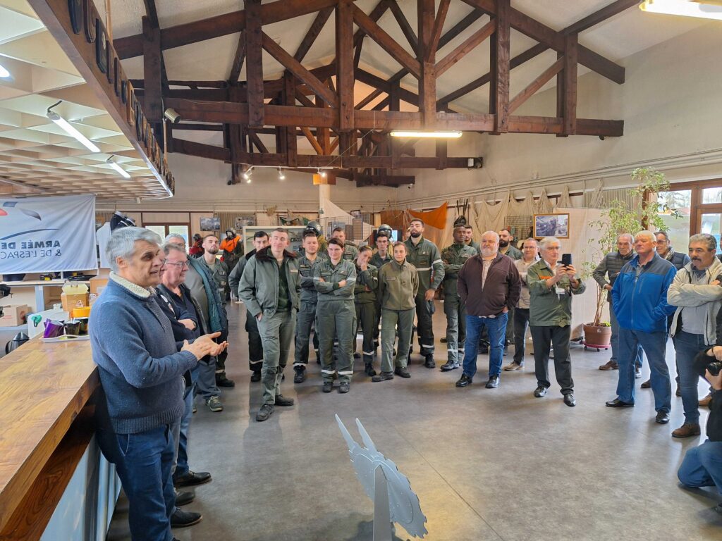 Section AETA Landes en visite à l'espace patrimonial Rozanoff 4