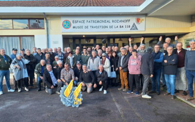 Section AETA Landes en visite à l’espace patrimonial Rozanoff