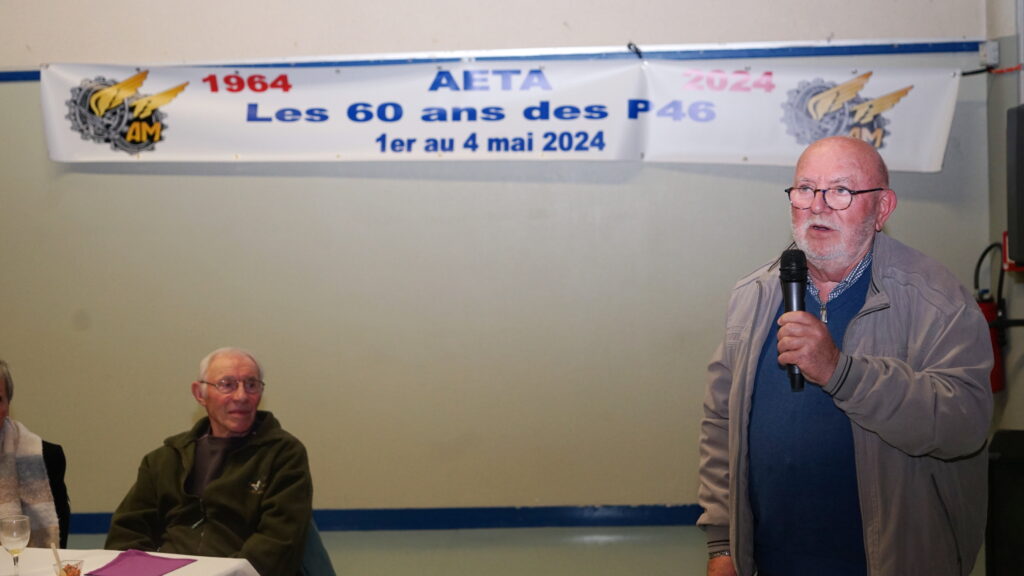 LES 60 ANS DES P46 en CHARENTE MARITIME puis à SAINTES sur la BA 722 104