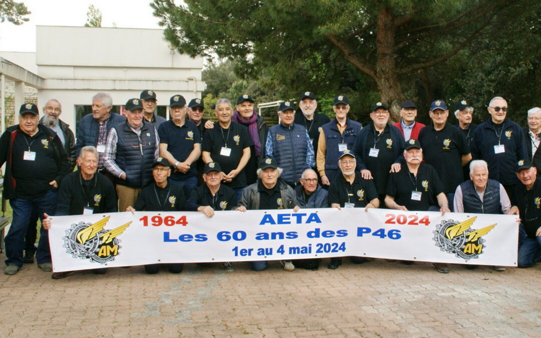 LES 60 ANS DES P46 en CHARENTE MARITIME puis à SAINTES sur la BA 722
