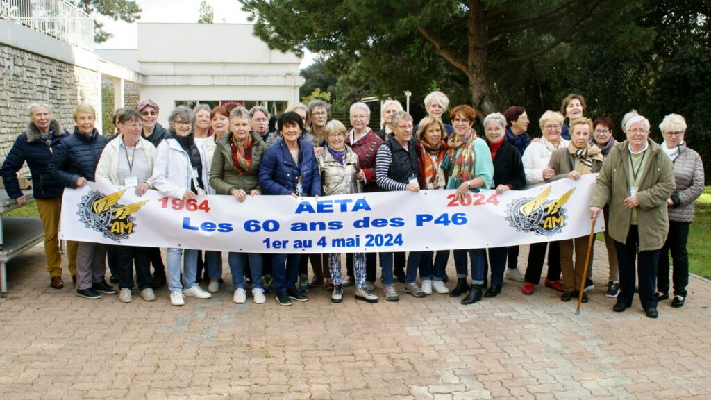 LES 60 ANS DES P46 en CHARENTE MARITIME puis à SAINTES sur la BA 722 11