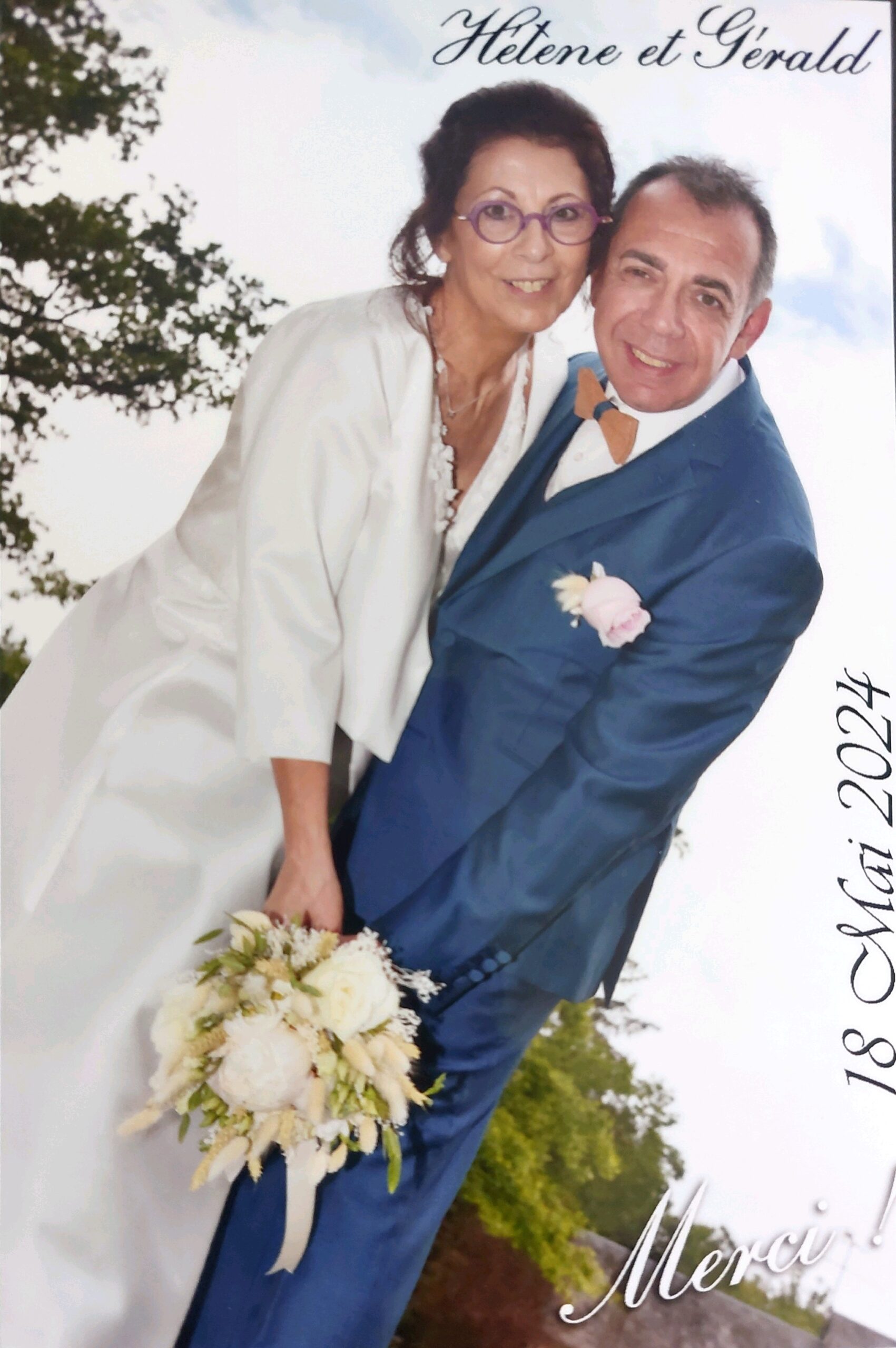 Mariage d'Hélène avec Gérald DABRIGEON (P106) 1