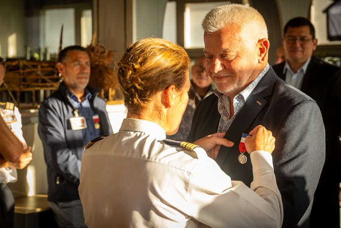 Médaille d’honneur aux personnels civils échelon « OR »