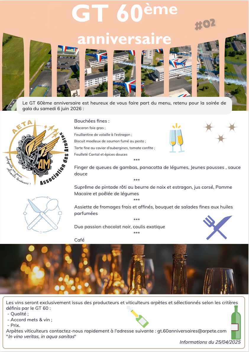 Bulletin N° 2 Les 60 ans de l’AETA en 2026 1